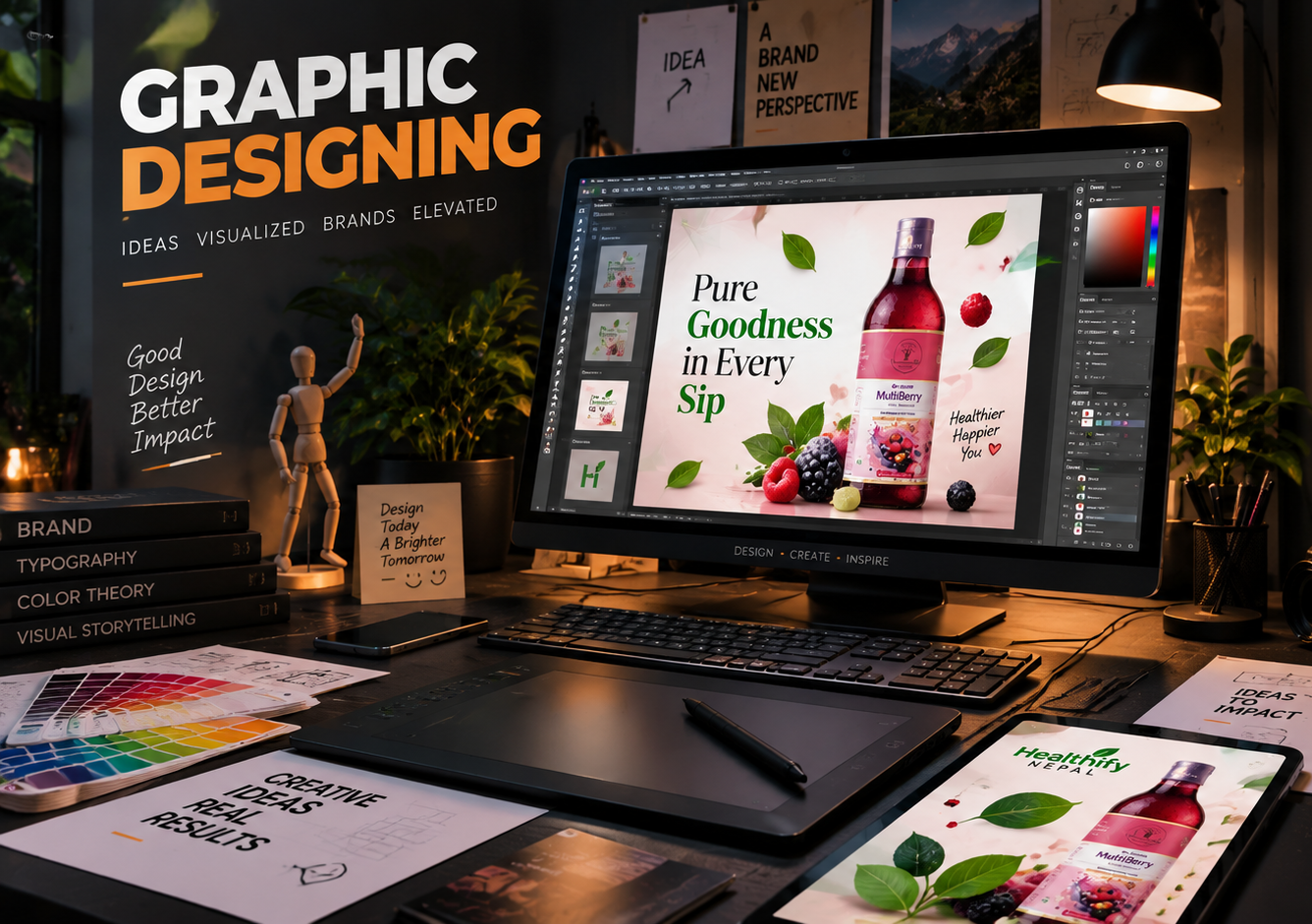 Brand identity design project