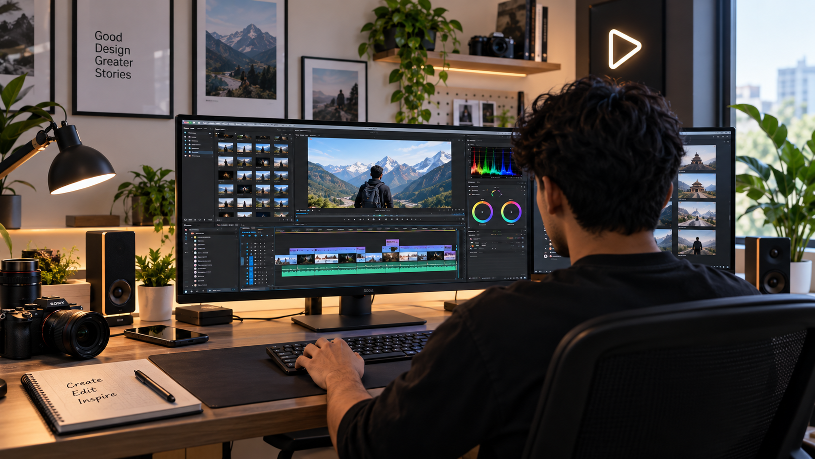 Video editing project
