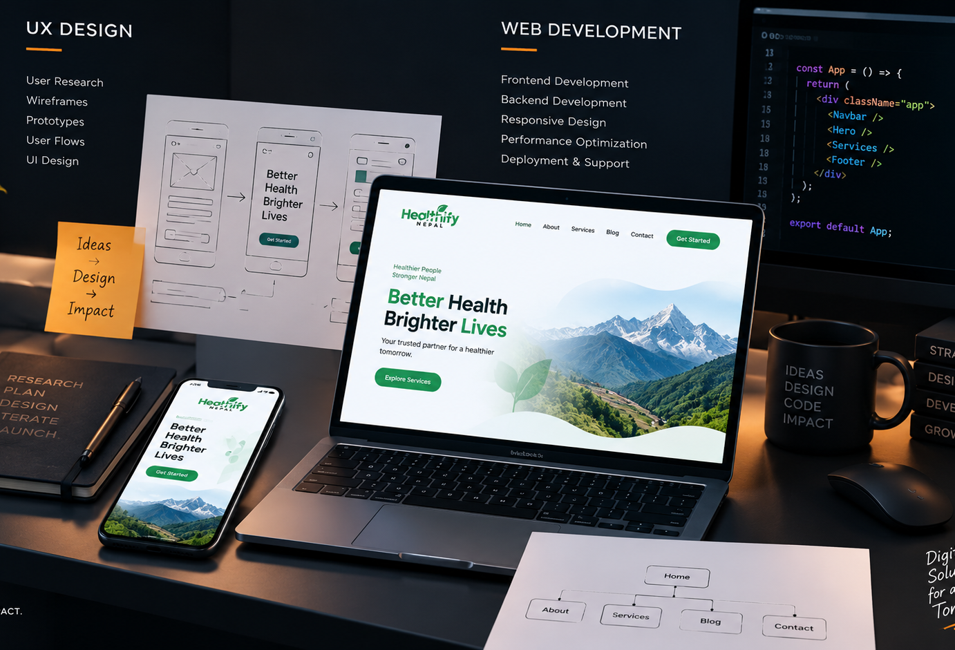 Website design project